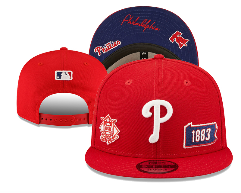 Philadelphia Phillies 2025 Stitched Snapback Hats 001
